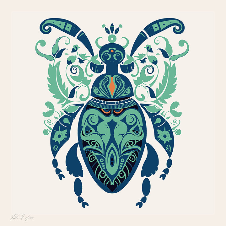 Beetle Study In Form #1