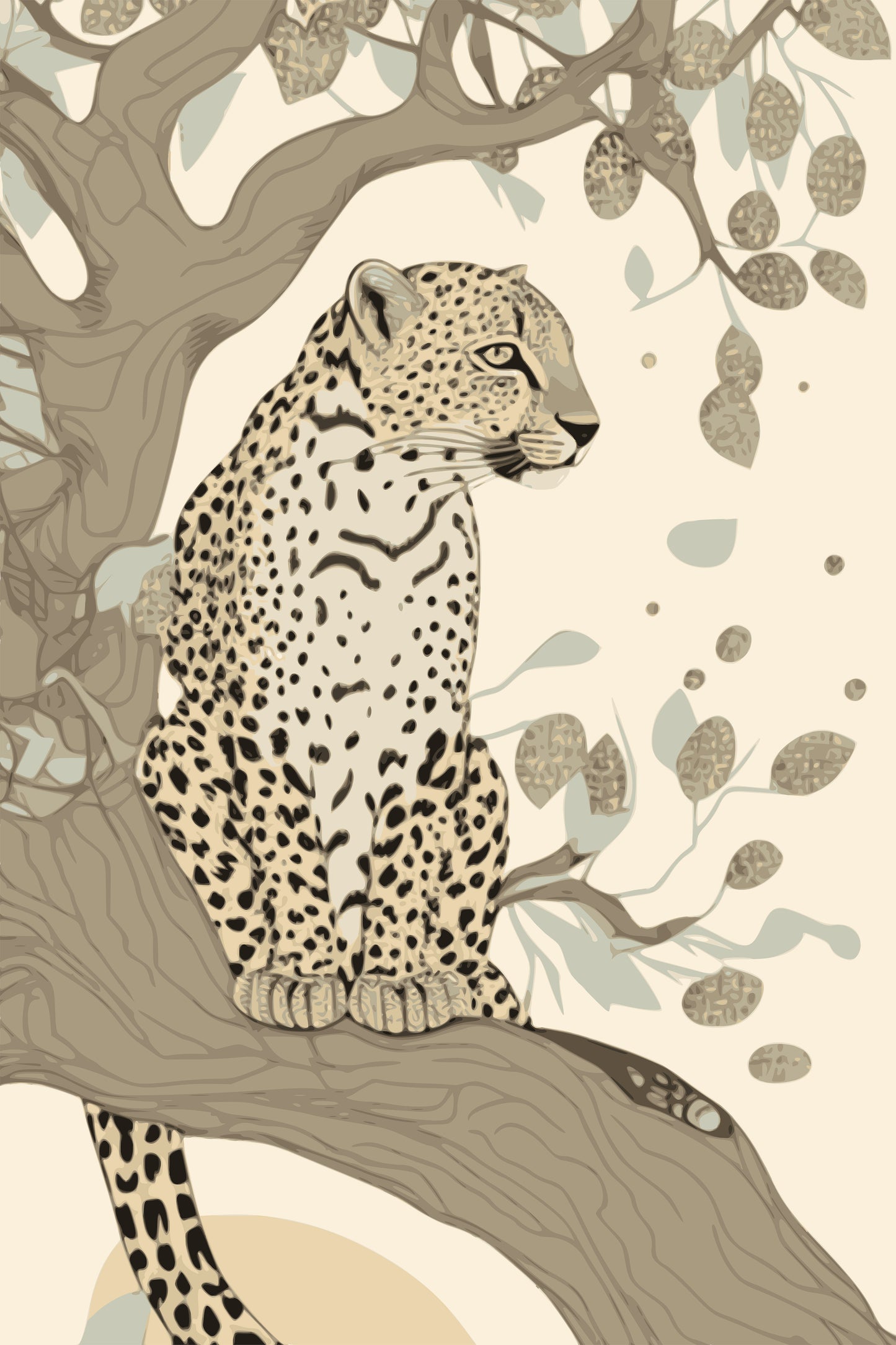 Leopard In A Tree