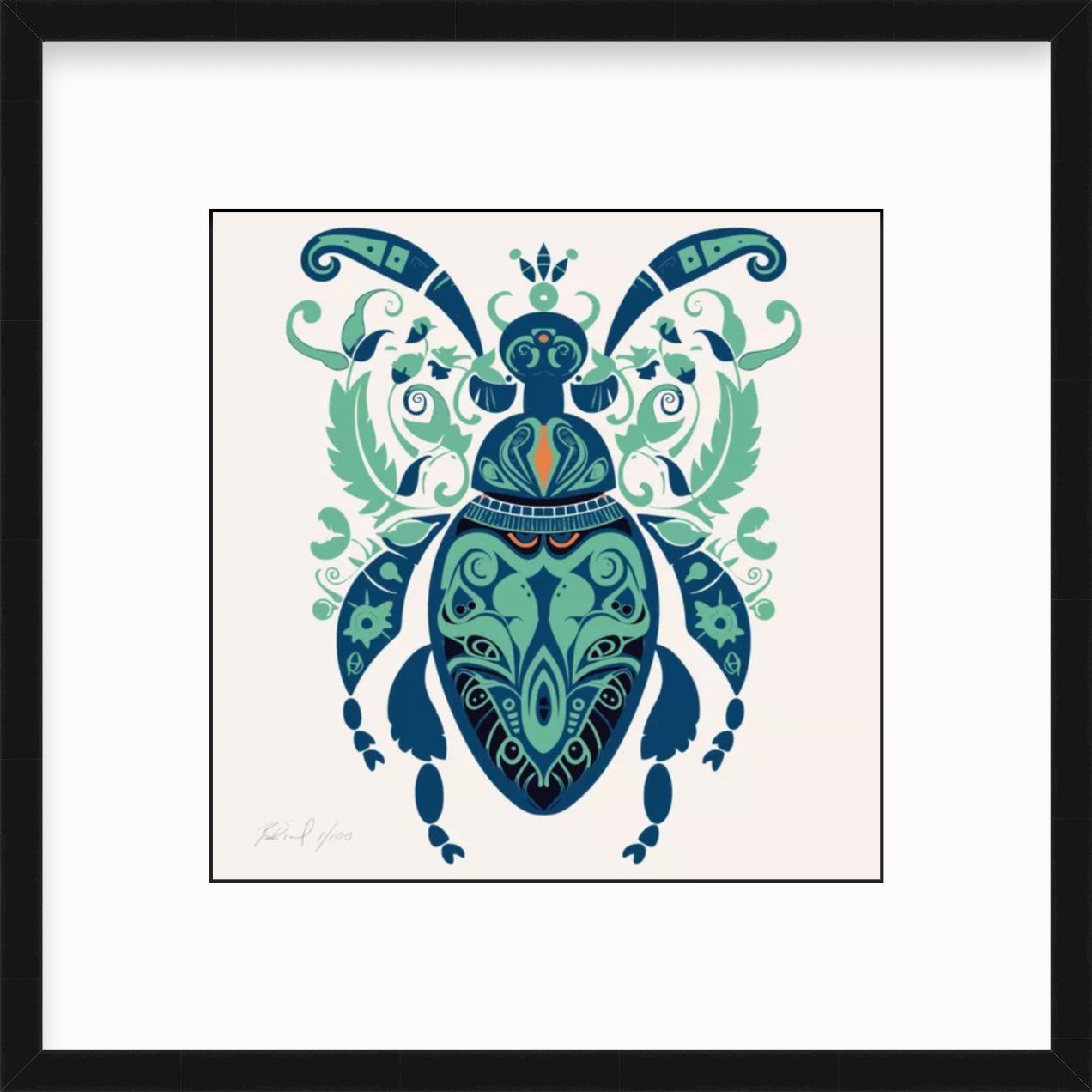 Beetle Study In Form #2